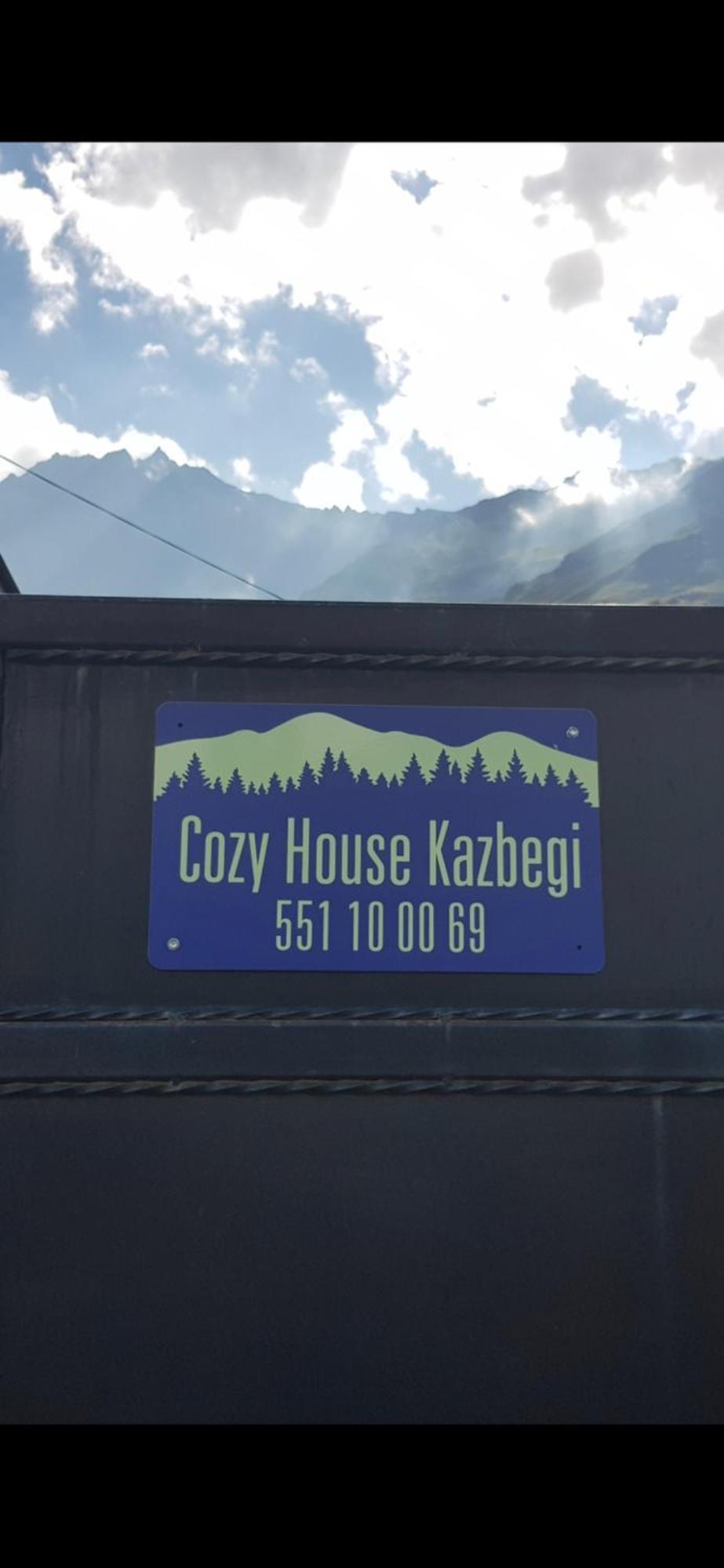 Cozy House Kazbegi Hotel Exterior foto